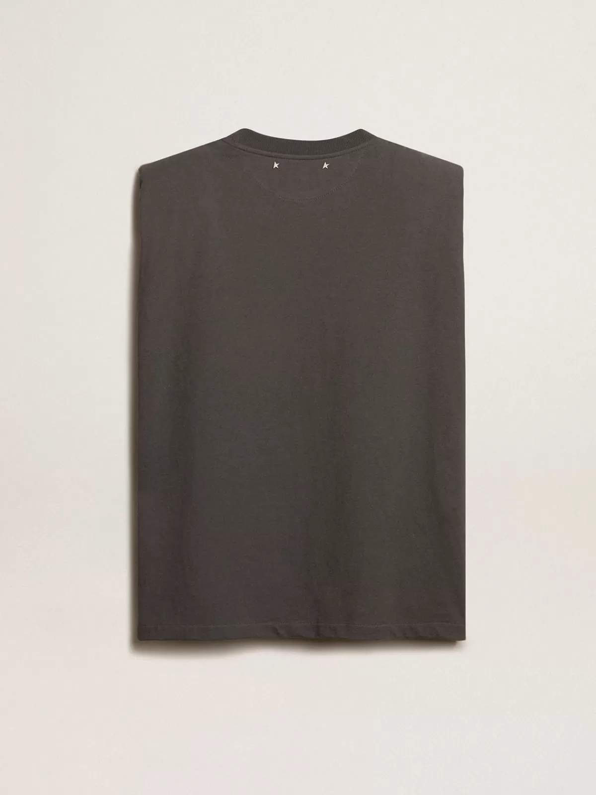 Golden Goose Anthracite gray sleeveless T-shirt anthracitegray Sale