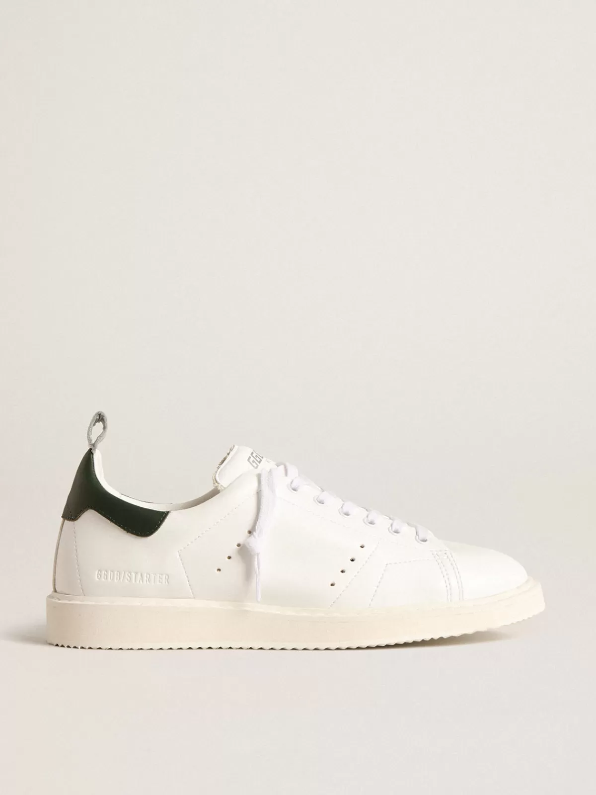 Golden Goose Bio-based Starter with green leather heel tab Best Sale