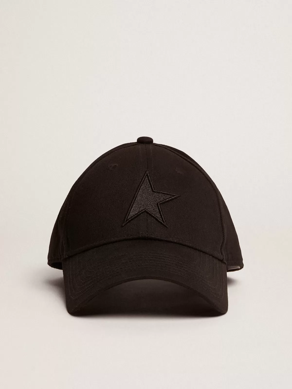 Golden Goose baseball cap with star black Cheap