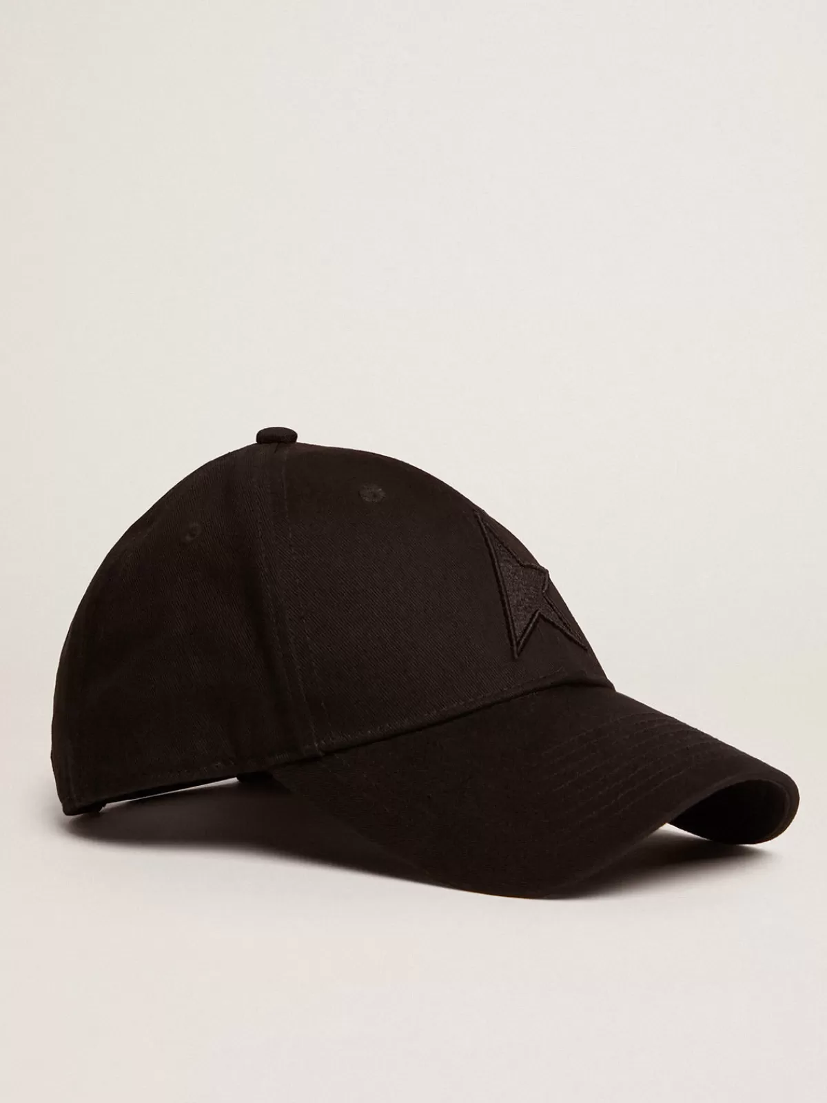 Golden Goose baseball cap with star black Cheap