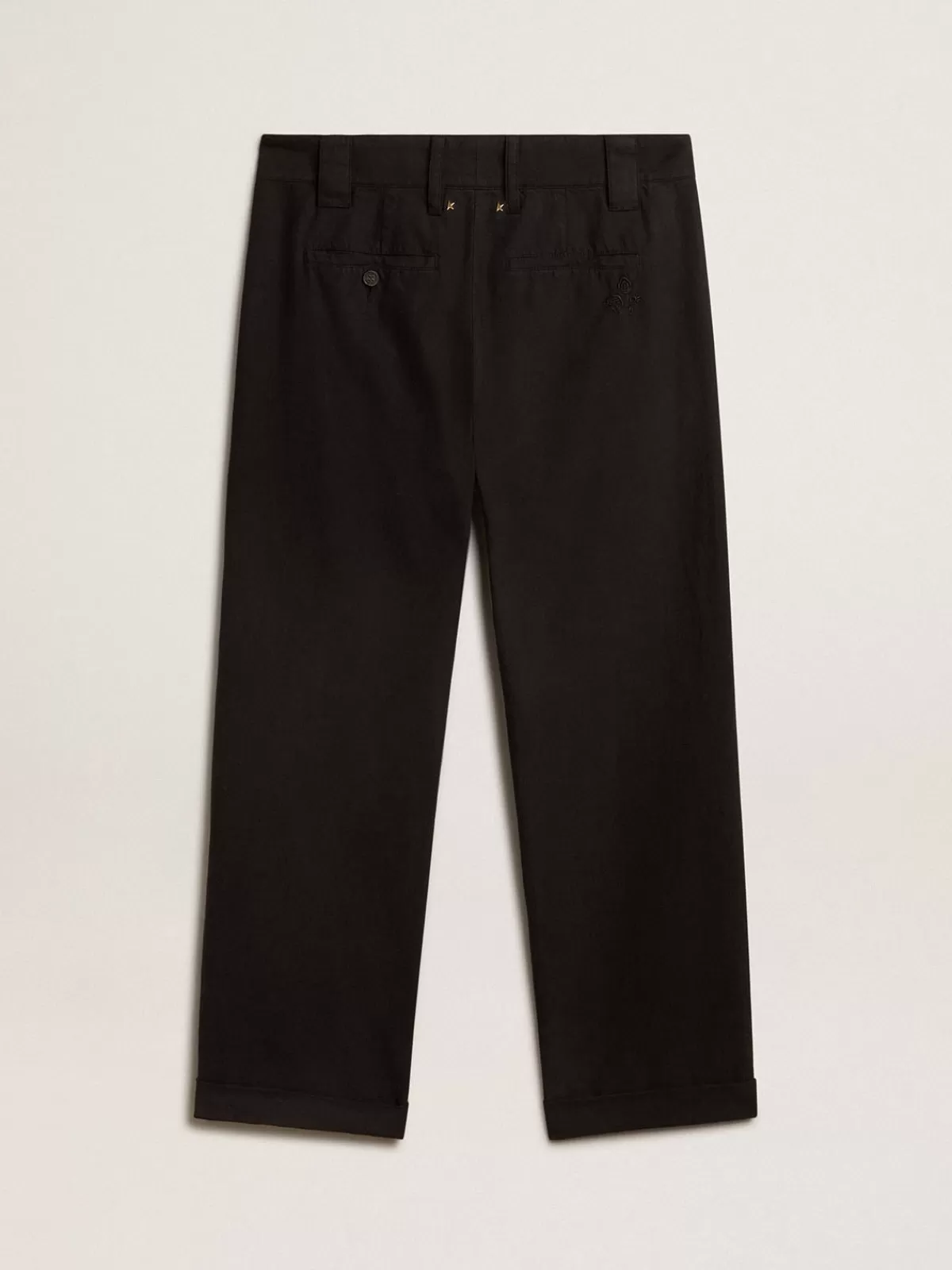 Golden Goose cotton gabardine chinos black Clearance