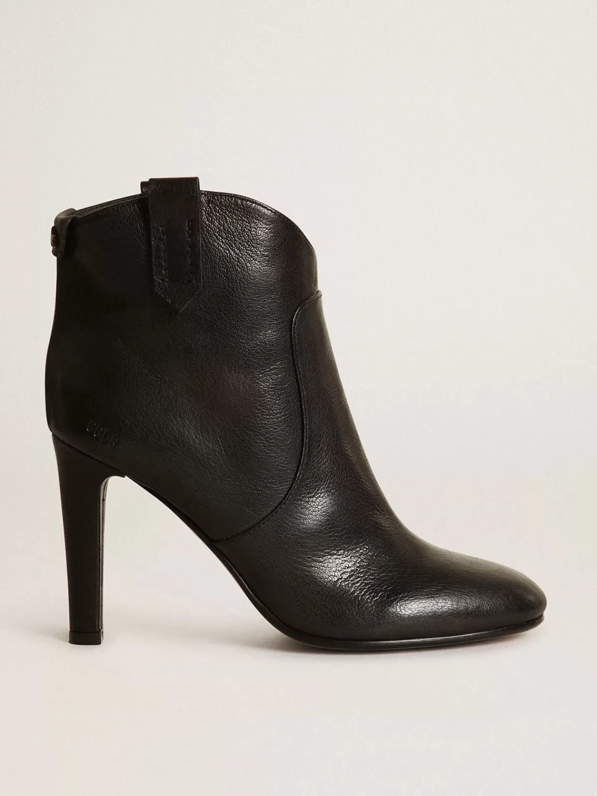 Golden Goose Black leather Kelsey ankle boots red Shop