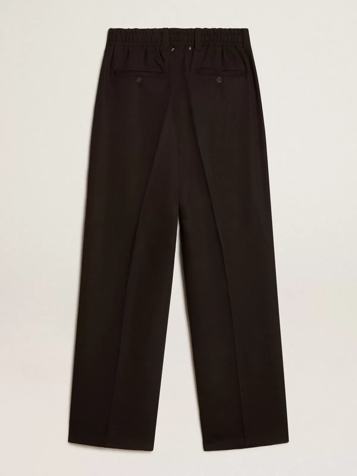 Golden Goose wool and viscose blend pants black Best Sale