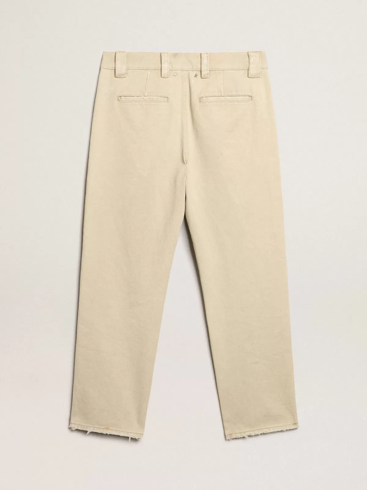 Golden Goose Cotton pants in mix beige Shop