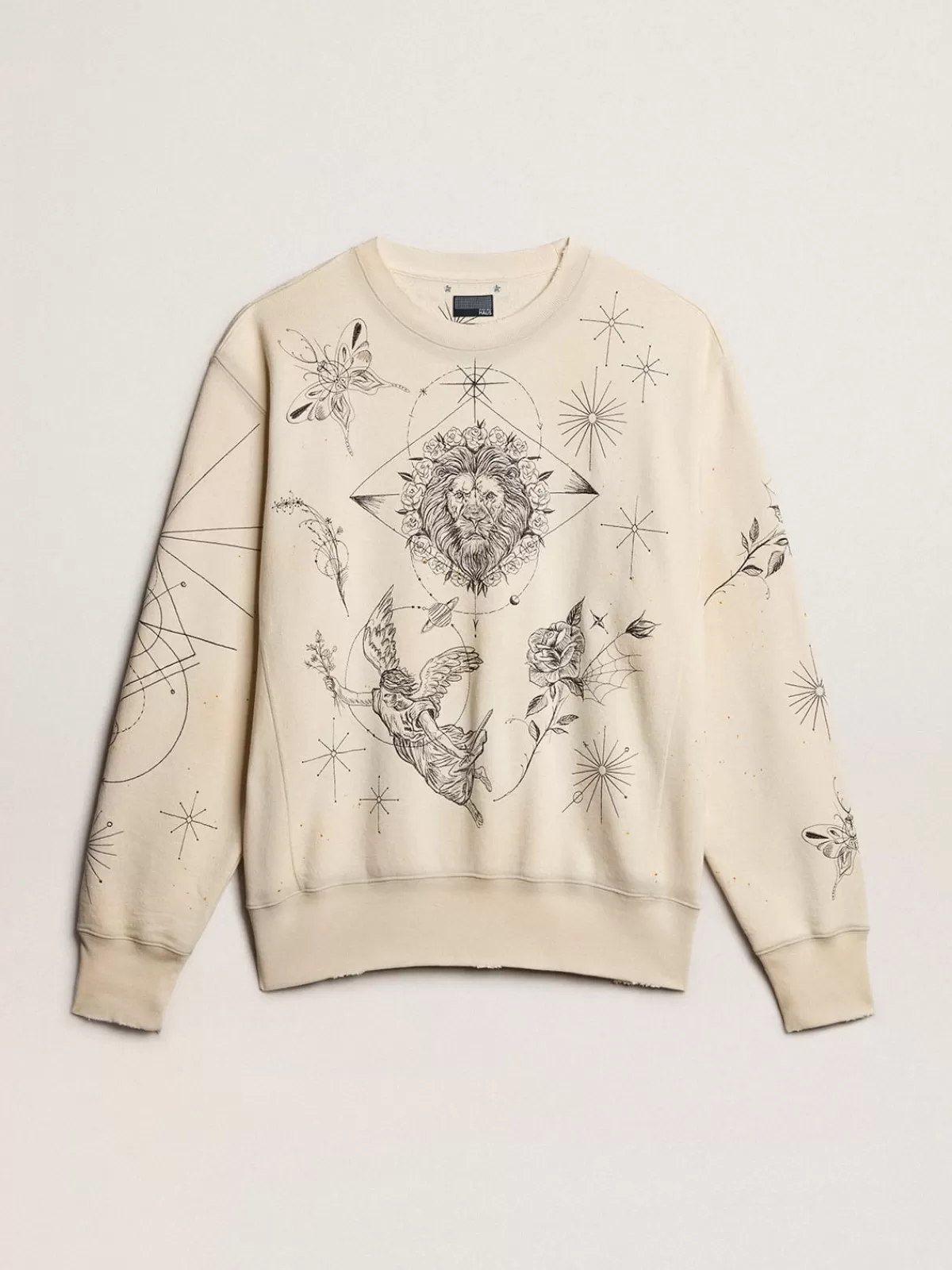 Golden Goose Exclusive HAUS of Dreamers sweatshirt in aged white agedwhite Best Sale