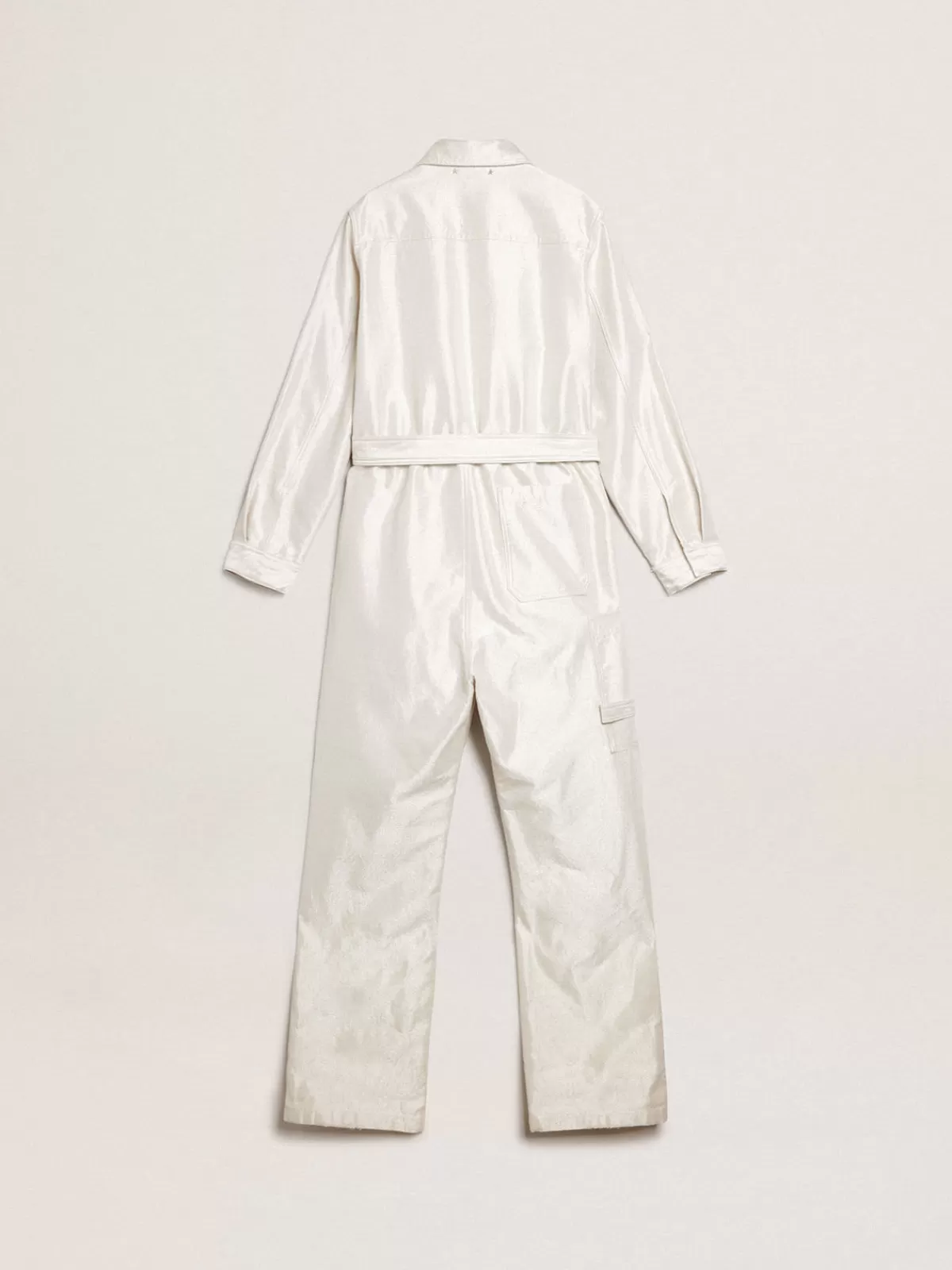 Golden Goose Golden white denim jumpsuit goldenwhite Fashion