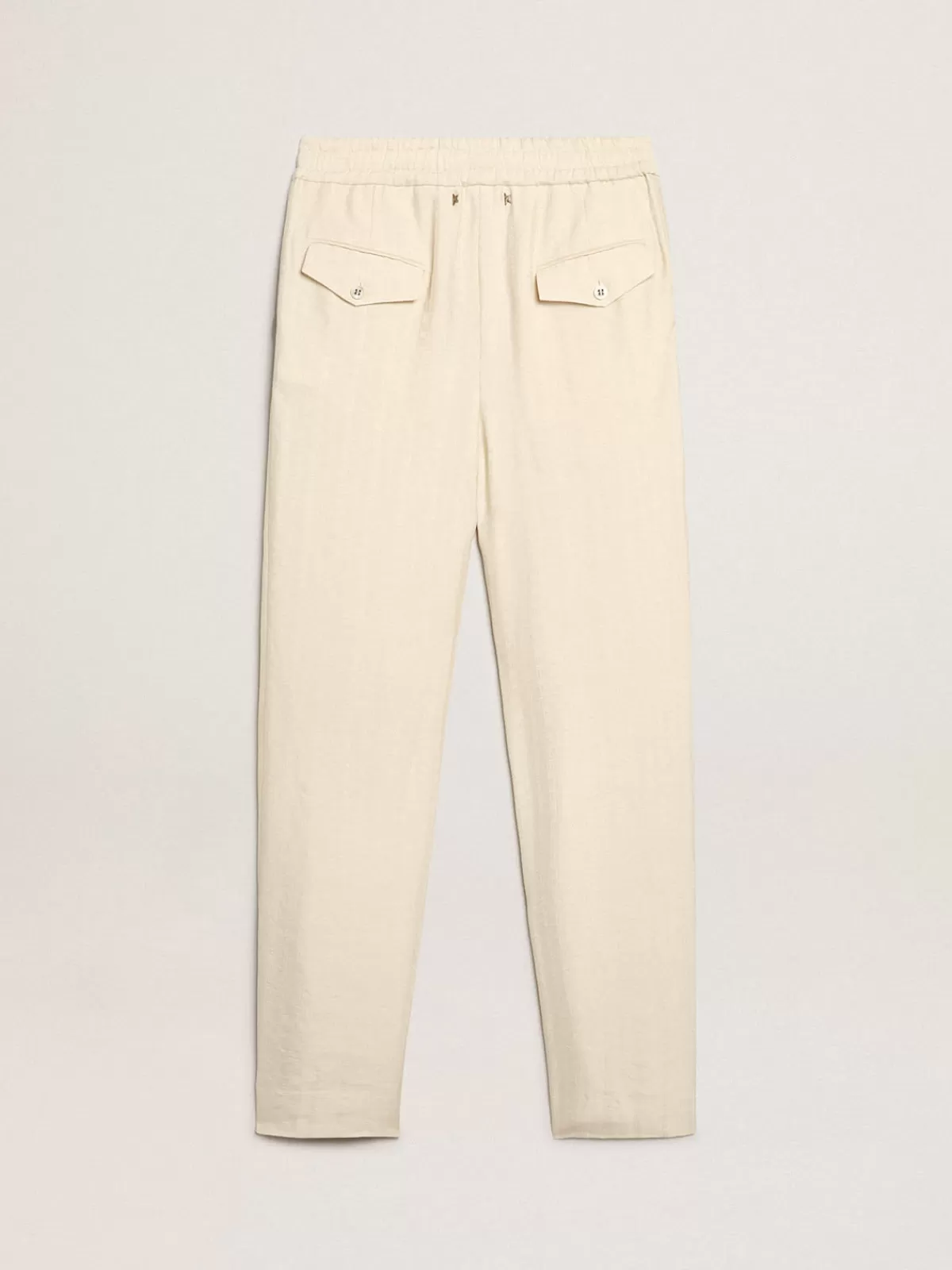 Golden Goose Joggers in -colored linen parchment Best