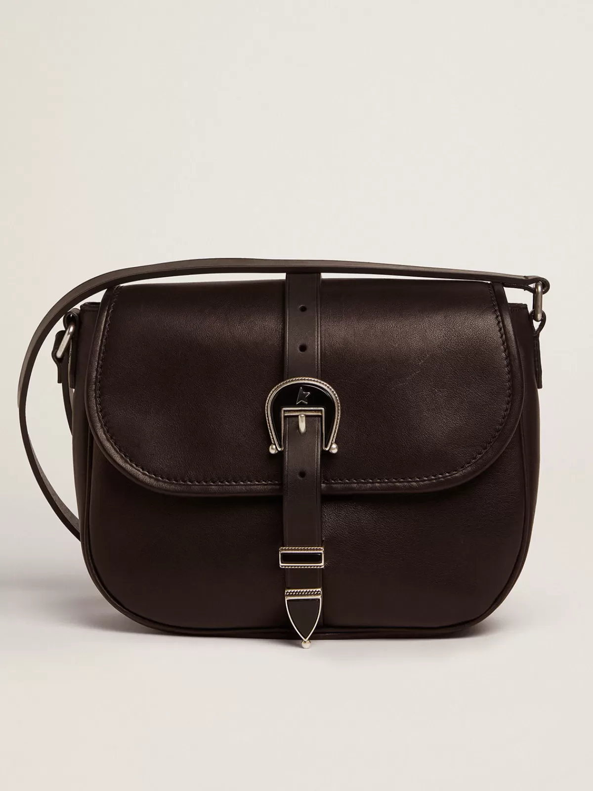 Golden Goose Medium black leather Rodeo Bag Store