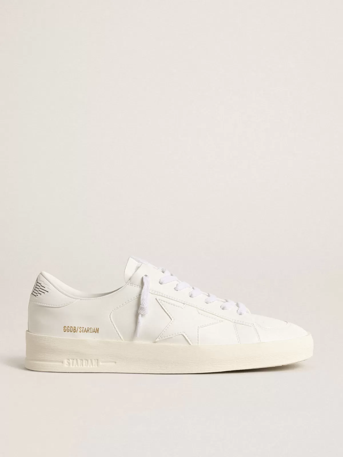 Golden Goose Men’s bio-based Stardan with white star and heel tab Outlet