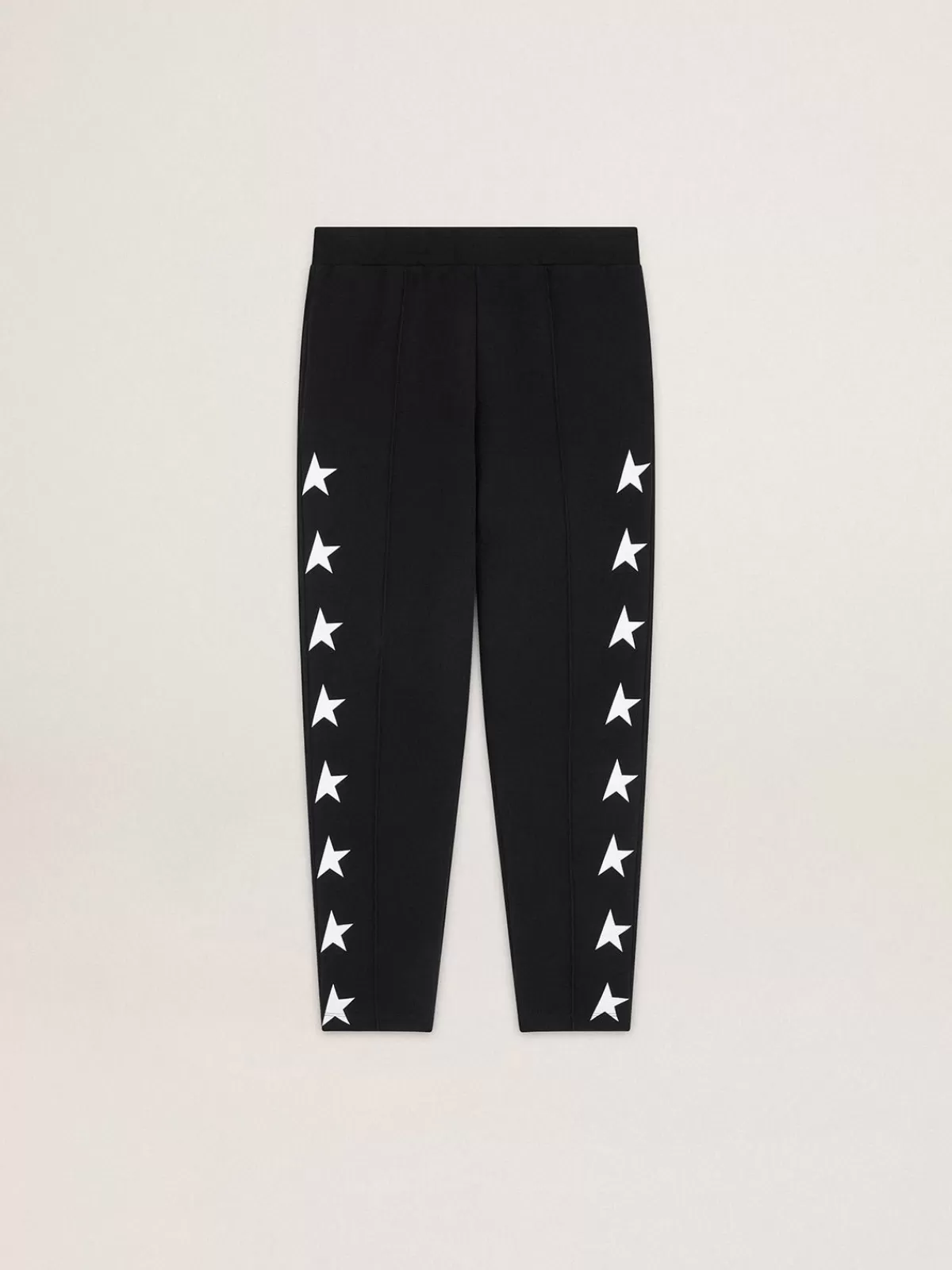 Golden Goose Men's joggers with white stars black Flash Sale