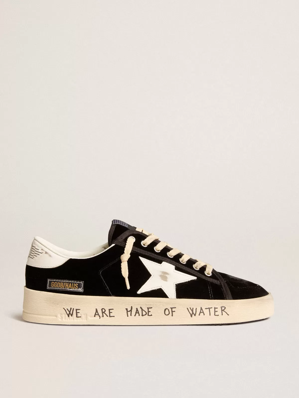 Golden Goose Men’s exclusive HAUS of Dreamers Stardan in black velvet Store