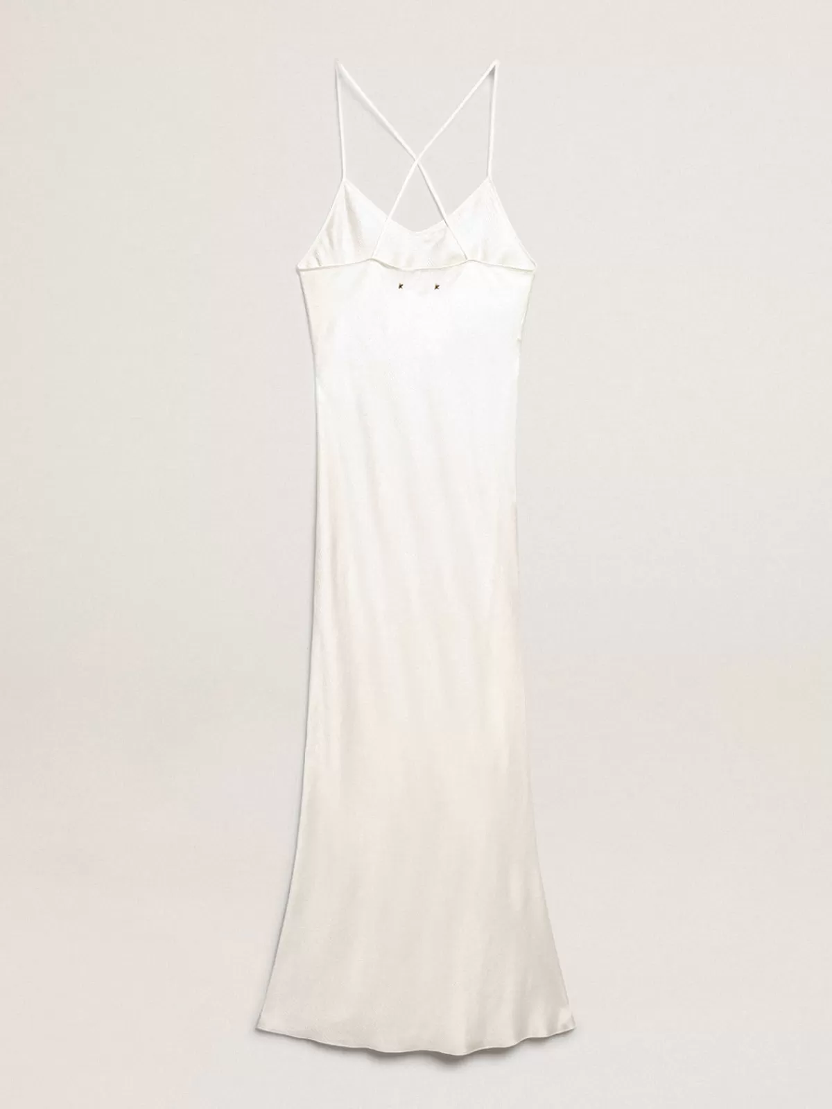 Golden Goose -colored slip dress parchment Fashion