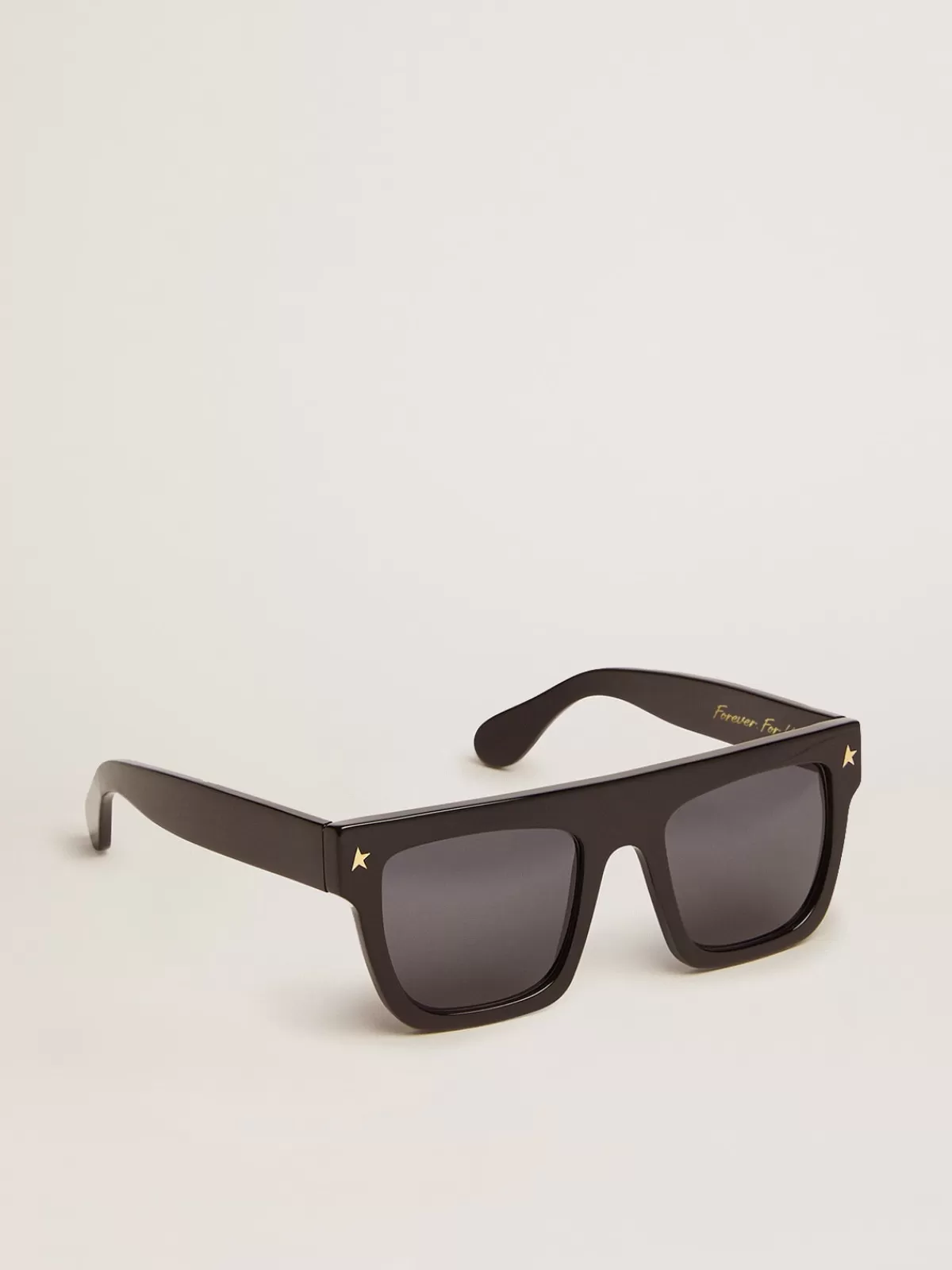 Golden Goose Square sunglasses with frame and gold details black Best