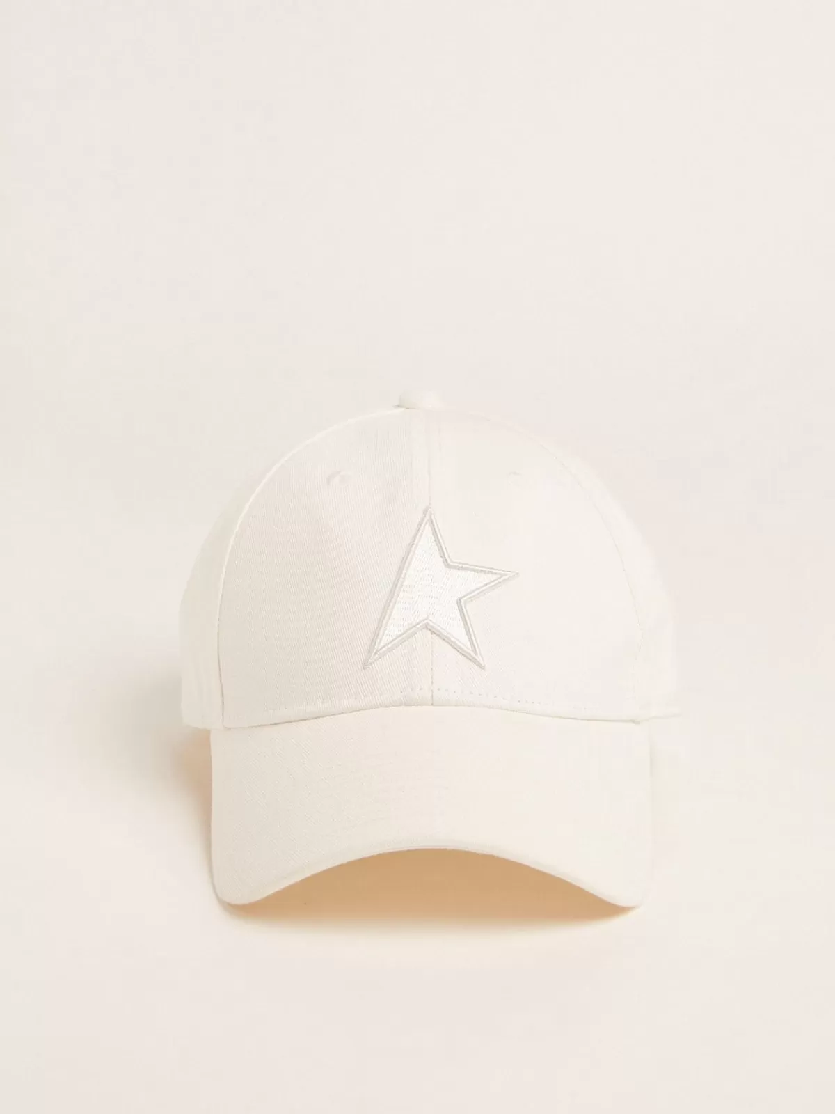 Golden Goose baseball cap with star white Online