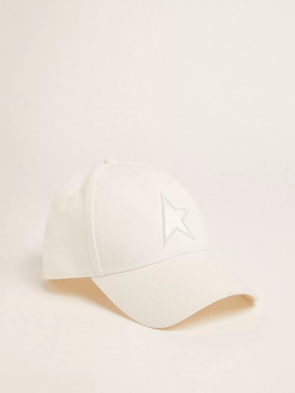 Golden Goose baseball cap with star white Online