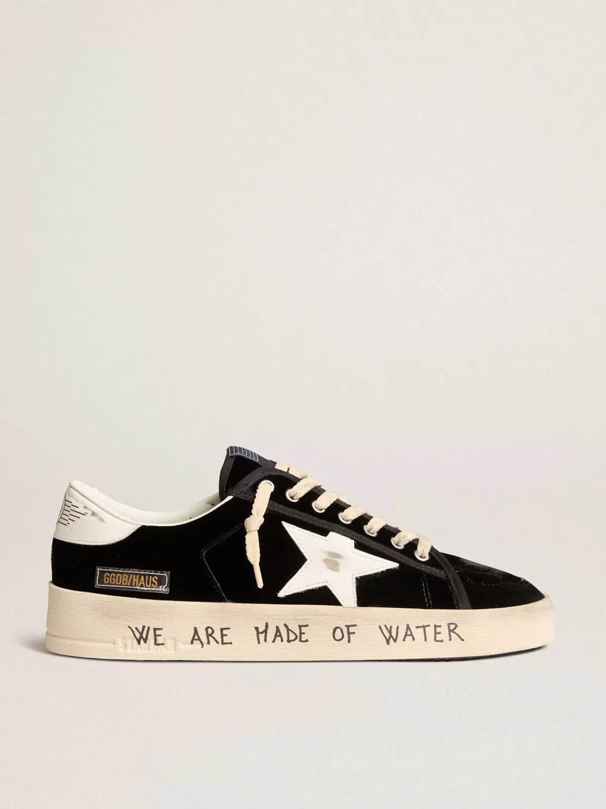 Golden Goose Women’s exclusive HAUS of Dreamers Stardan in black velvet Fashion