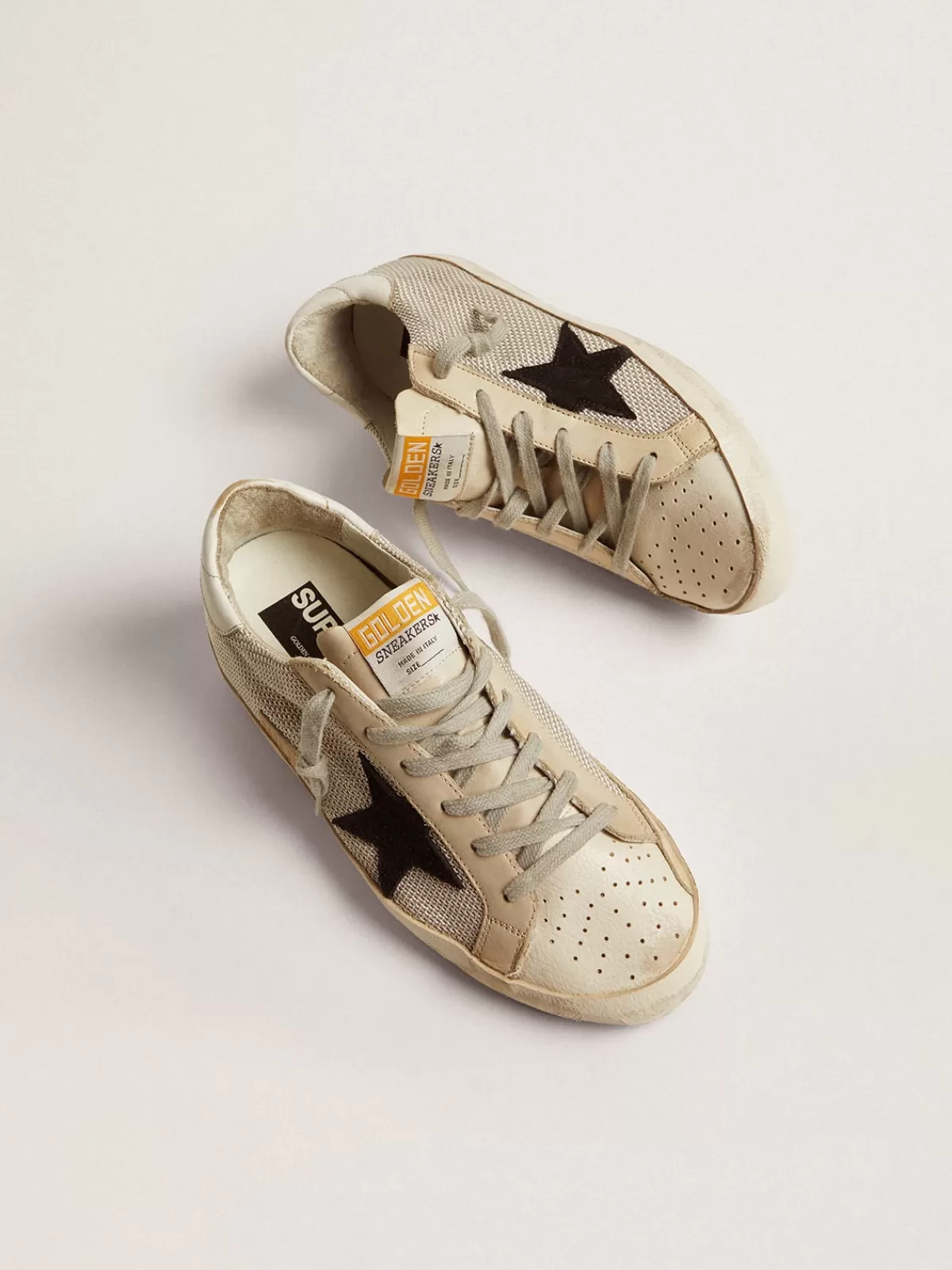 Golden Goose Women's Super-Star in leather Cheap